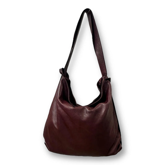 Soft Natural Dyed Washed Calfskin Multi-Wear Tote Bag
